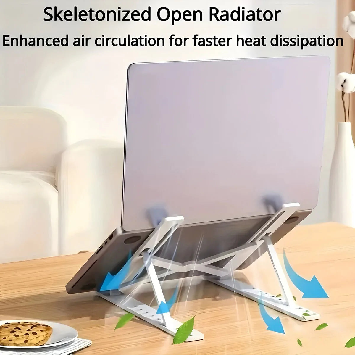 Multi-Level Adjustable Laptop & Tablet Stand – Lightweight & Portable